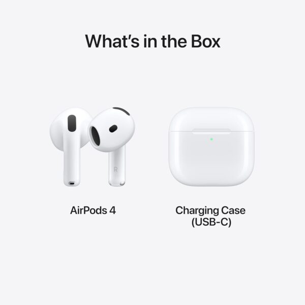 Apple Auriculares inalámbricos AirPods 4 Bluetooth chip H2 - Imagen 6