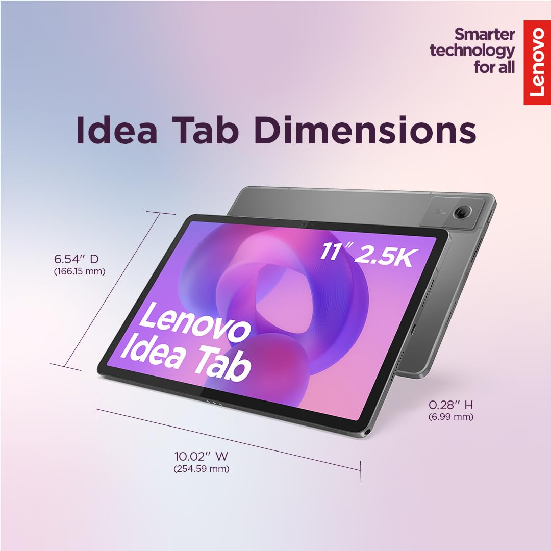Lenovo Idea Tab - Pantalla táctil IPS de 11" 2.5K - 90Hz - 4 GB de memoria - 128 GB de almacenamiento- Lenovo Tab Lápiz y Funda - Imagen 6
