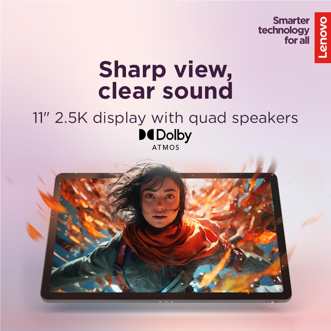 Lenovo Idea Tab - Pantalla táctil IPS de 11" 2.5K - 90Hz - 4 GB de memoria - 128 GB de almacenamiento- Lenovo Tab Lápiz y Funda - Imagen 3