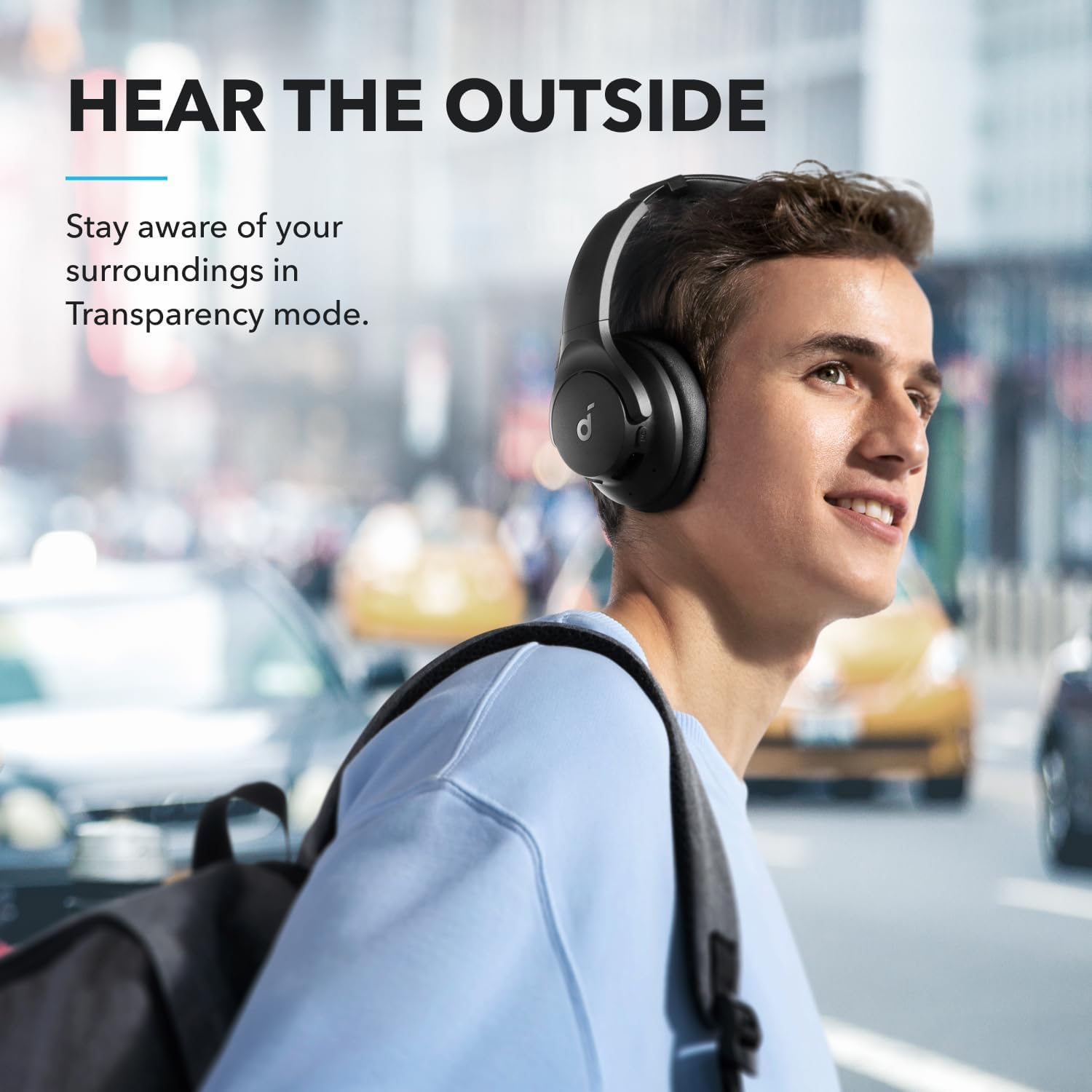 Soundcore by Anker Q20i Auriculares híbridos con cancelación activa de ruido colo negro - Imagen 6