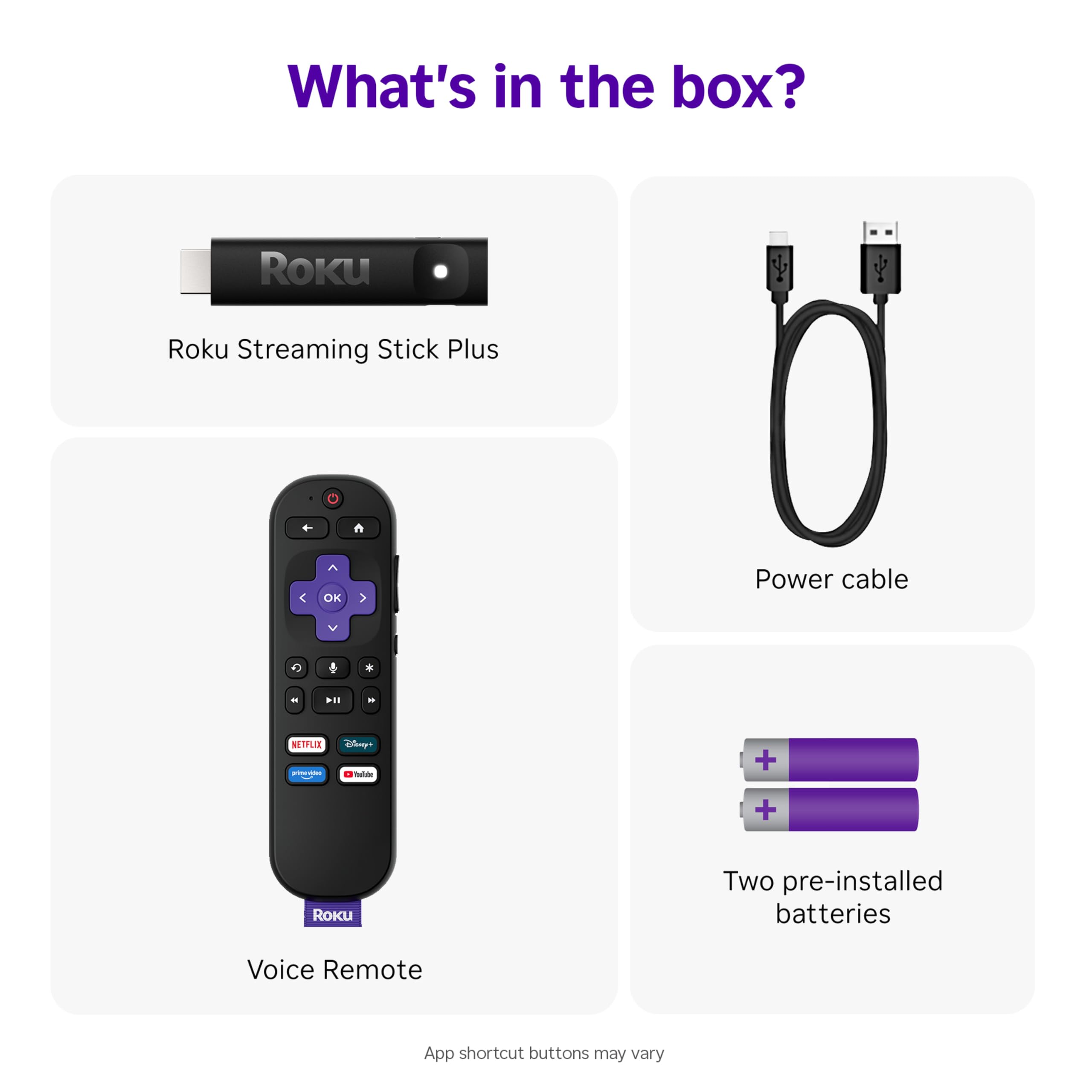 Roku Streaming Stick Plus 4K y HDR con control remoto por voz - Imagen 14