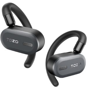 TOZO O2 Auriculares inalámbricos de oído abierto con ajuste multiángulo 42H