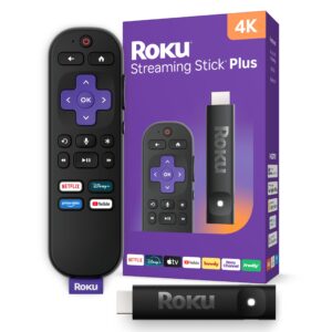 Roku Streaming Stick Plus 4K y HDR con control remoto por voz