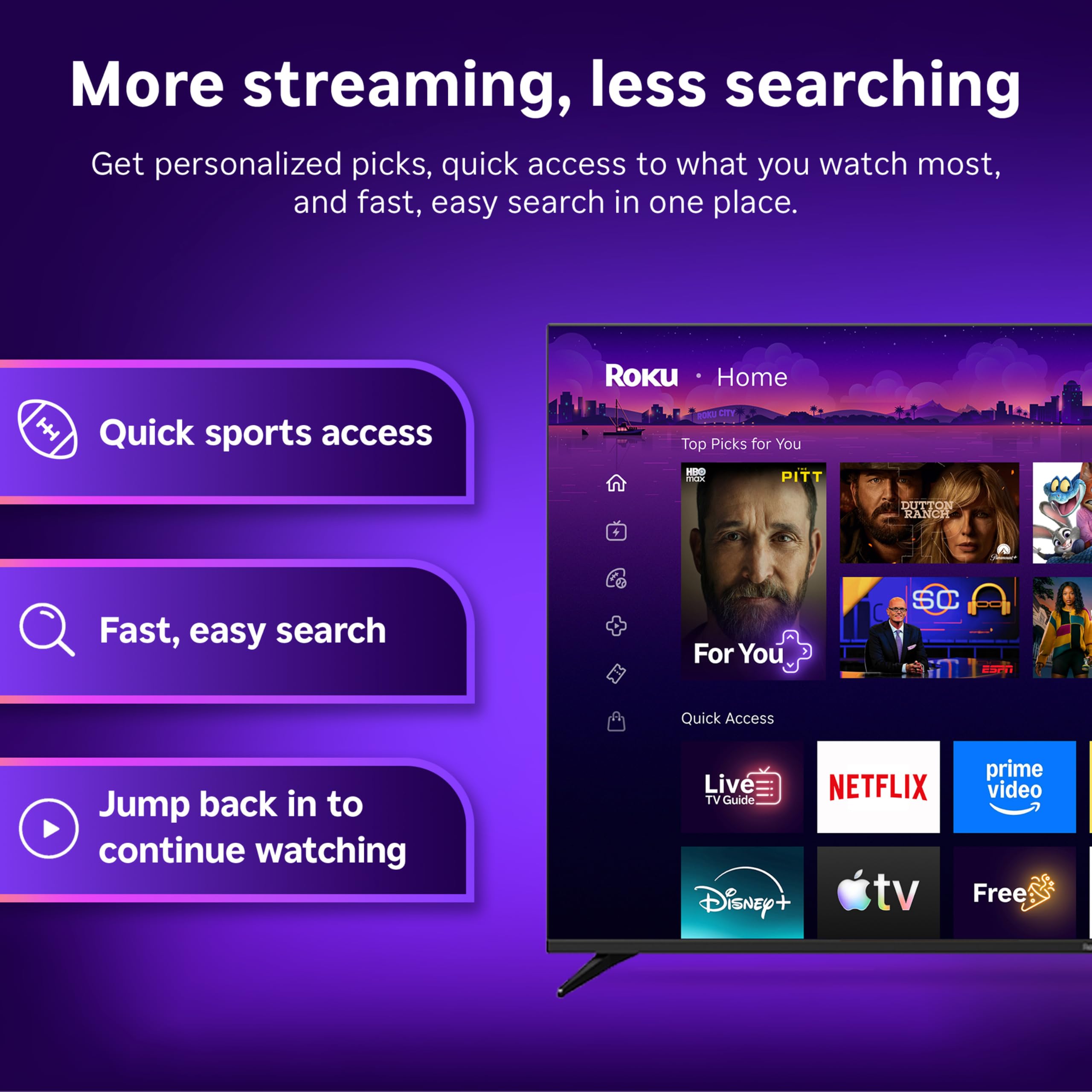 Roku Streaming Stick HD con control remoto por voz - Imagen 10