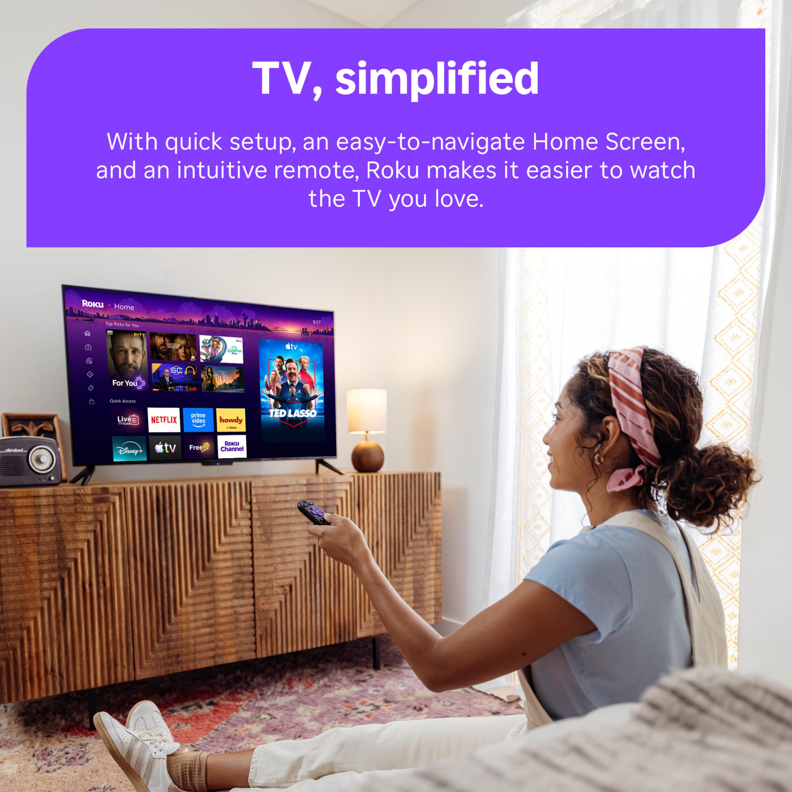 Roku Streaming Stick Plus 4K y HDR con control remoto por voz - Imagen 8