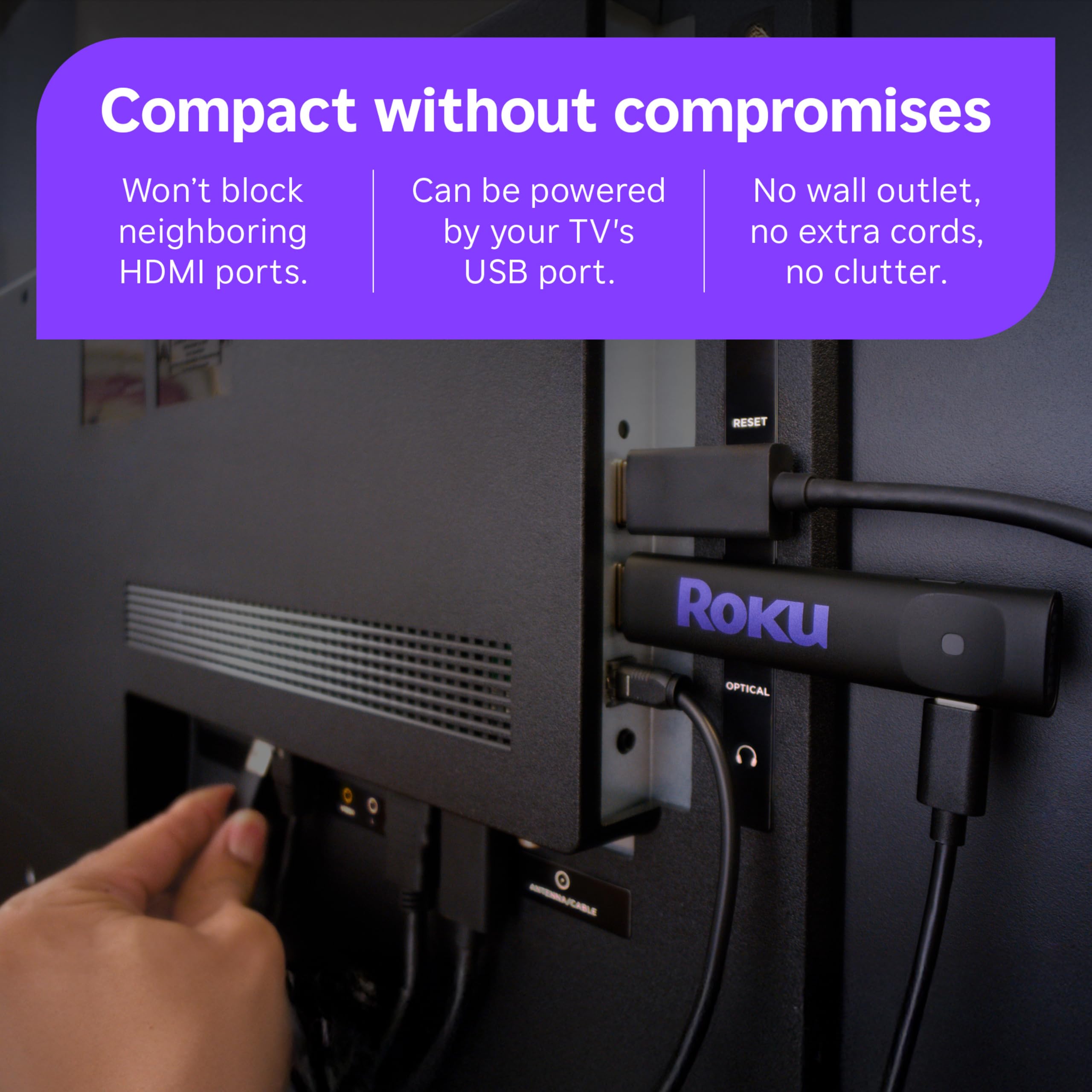 Roku Streaming Stick HD con control remoto por voz - Imagen 5