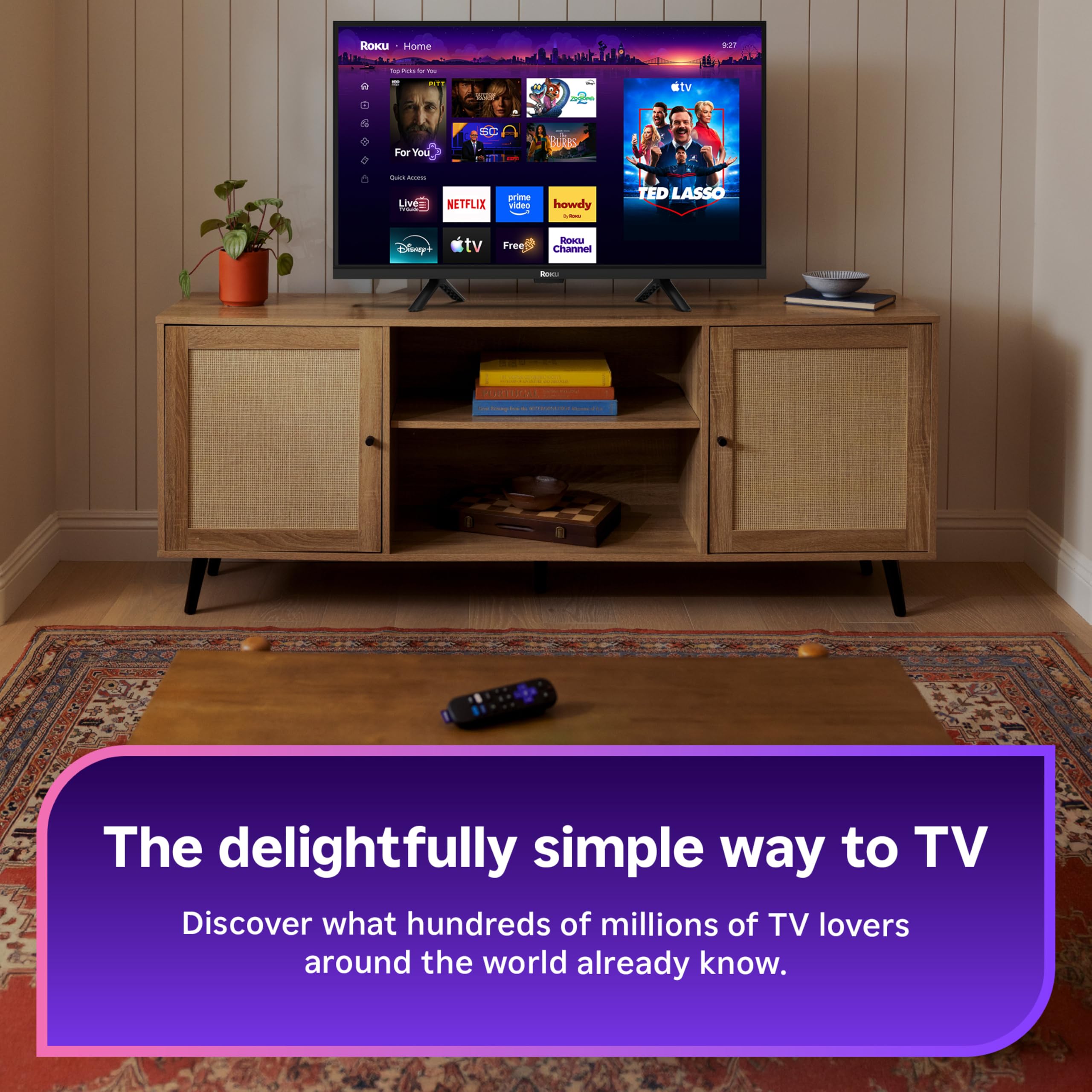 Roku Streaming Stick HD con control remoto por voz - Imagen 2